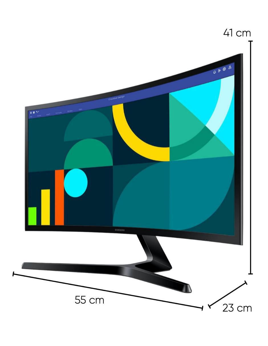 Monitor portátil standard full HD 24 pulgadas LS24D366GANXZA 8
