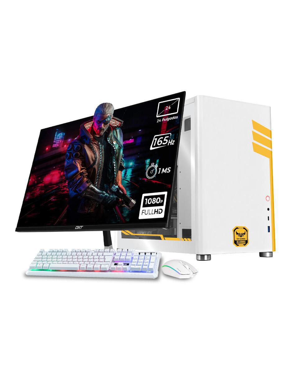 Computadora gamer XTPCR516GB4060MTW 24 pulgadas Full HD AMD Ryzen 5 NVIDIA GeForce RTX 4060 16 GB RAM 1 TB SSD
