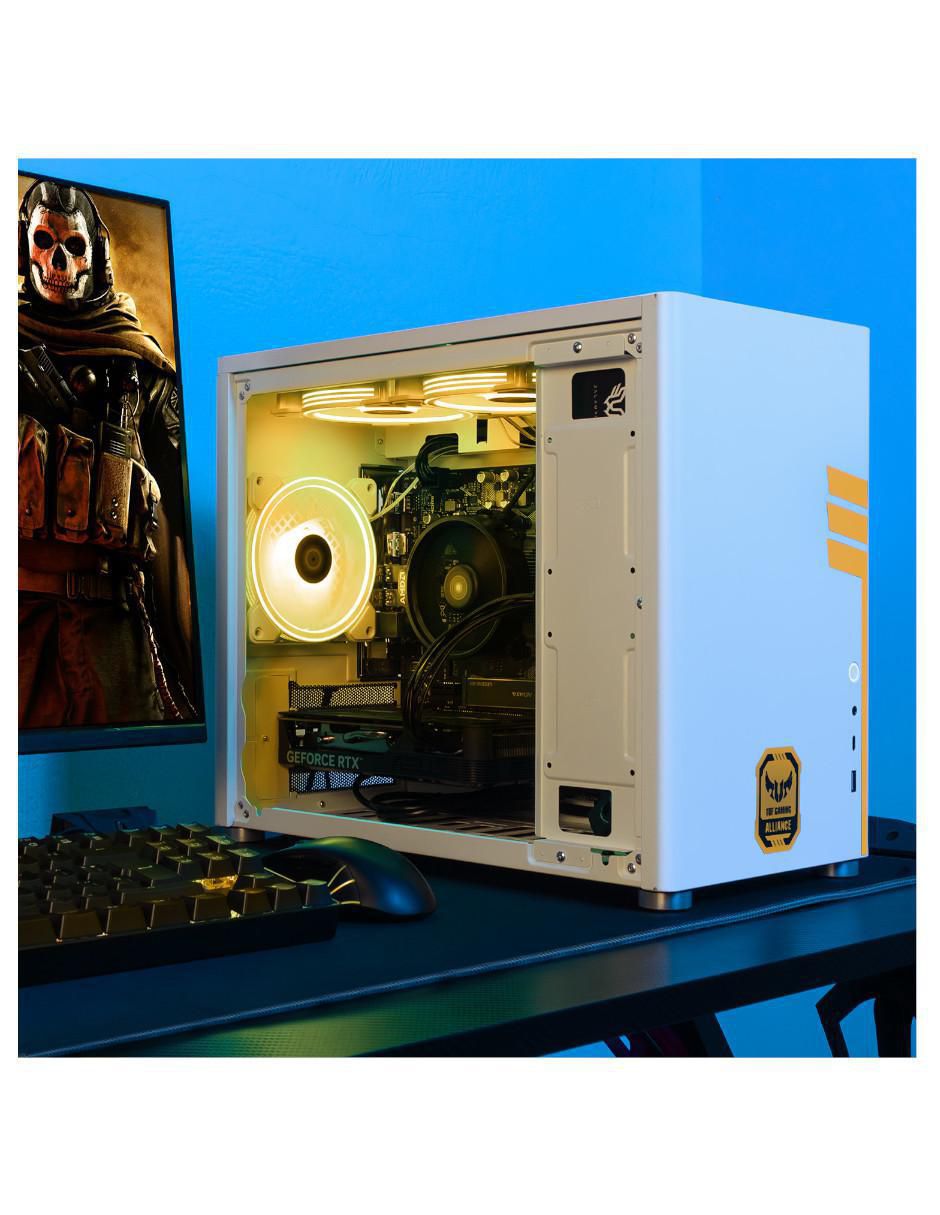 Computadora gamer XTPCR516GB4060MTW 24 pulgadas Full HD AMD Ryzen 5 NVIDIA GeForce RTX 4060 16 GB RAM 1 TB SSD 6