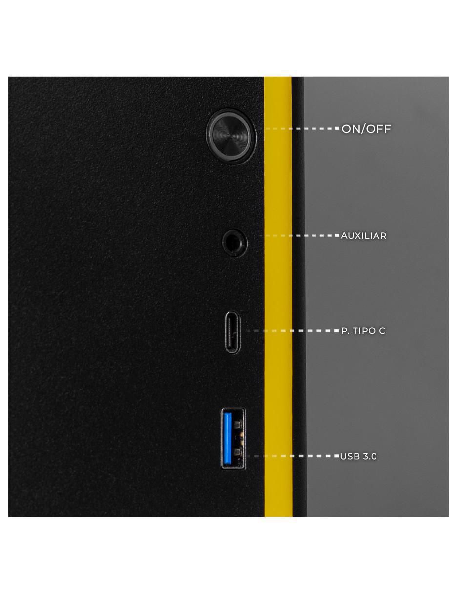 Computadora gamer XTPCR516GB4060TB AMD Ryzen 5 NVIDIA GeForce RTX 5060 16 GB RAM 1 TB SSD 5