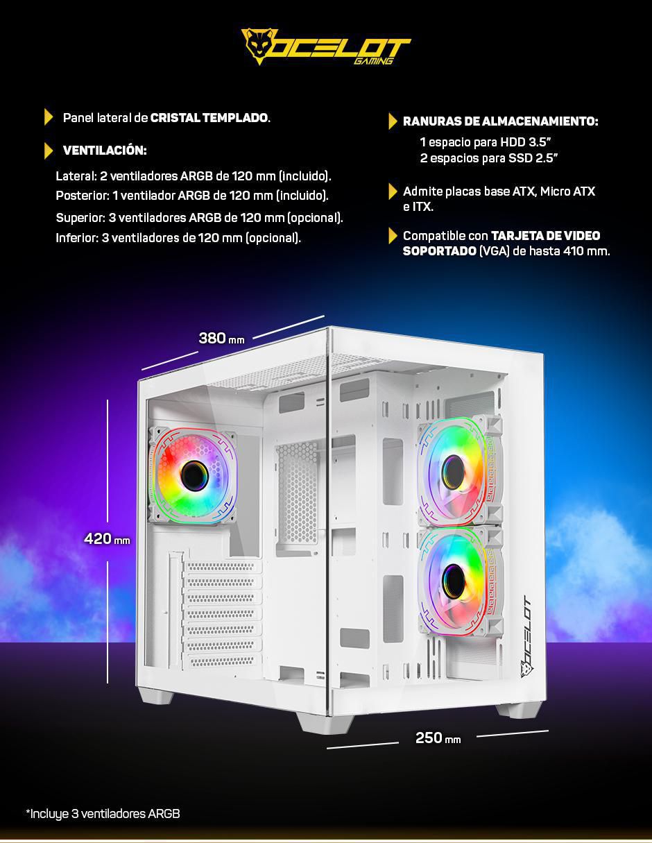Gabinete w-cube 2 8