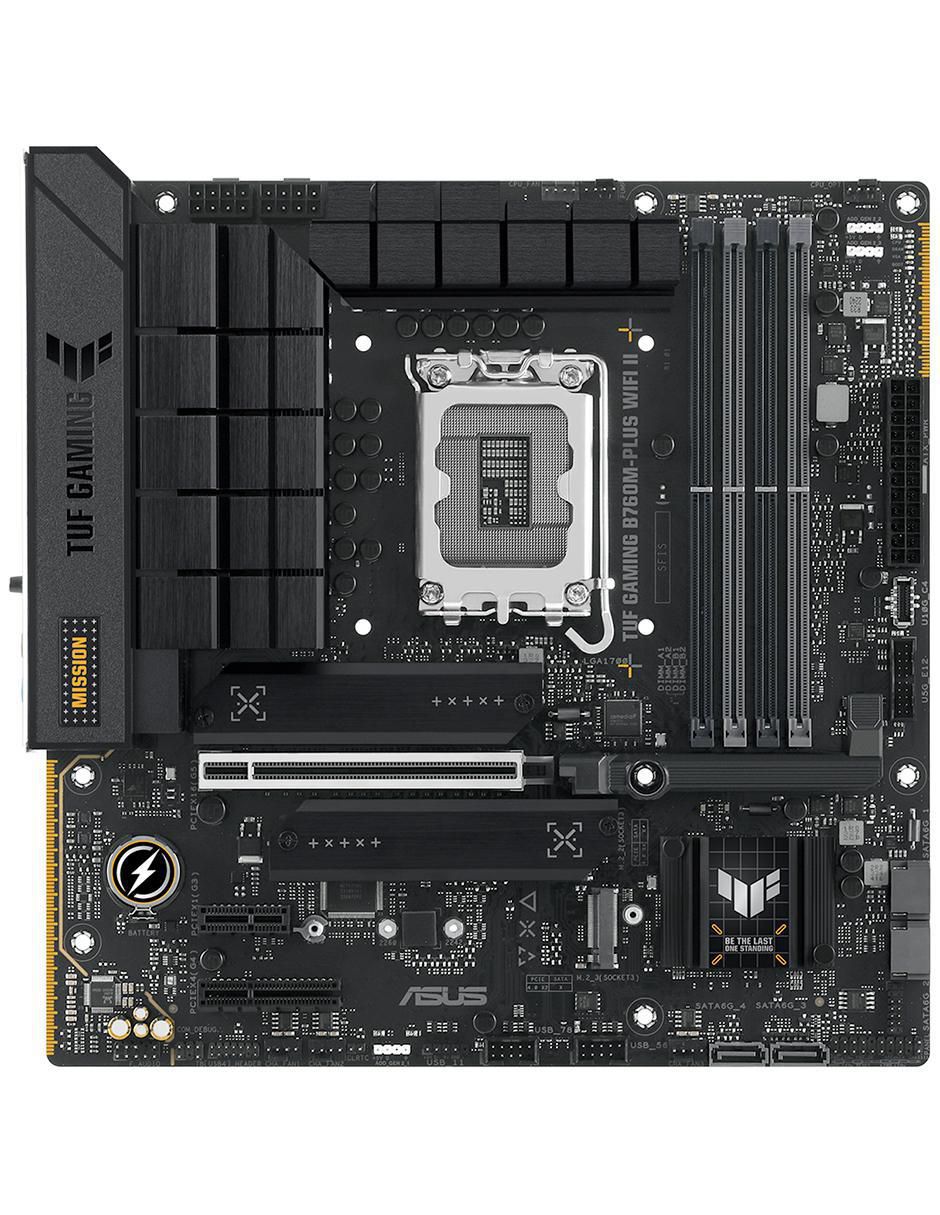 Tarjeta madre TUF B760M-Plus Wifi Li compatible con procesador Intel 2