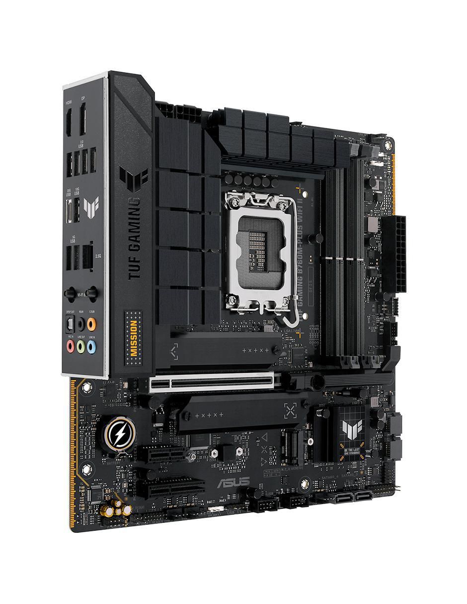 Tarjeta madre TUF B760M-Plus Wifi Li compatible con procesador Intel 3