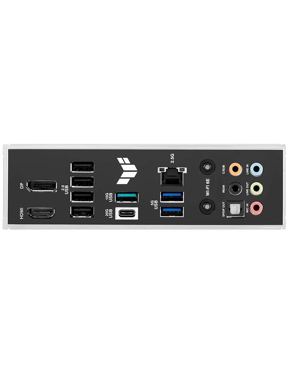 Tarjeta madre TUF B760M-Plus Wifi Li compatible con procesador Intel 6