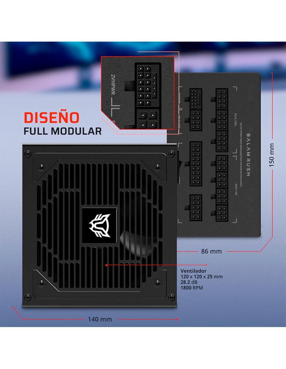 Fuente de poder balam rush magnetar 1000zr