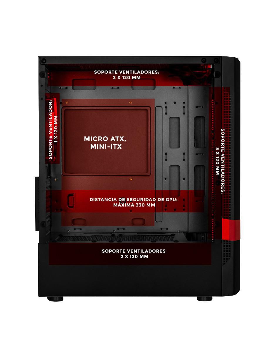 Gabinete CXTVE730BK 8