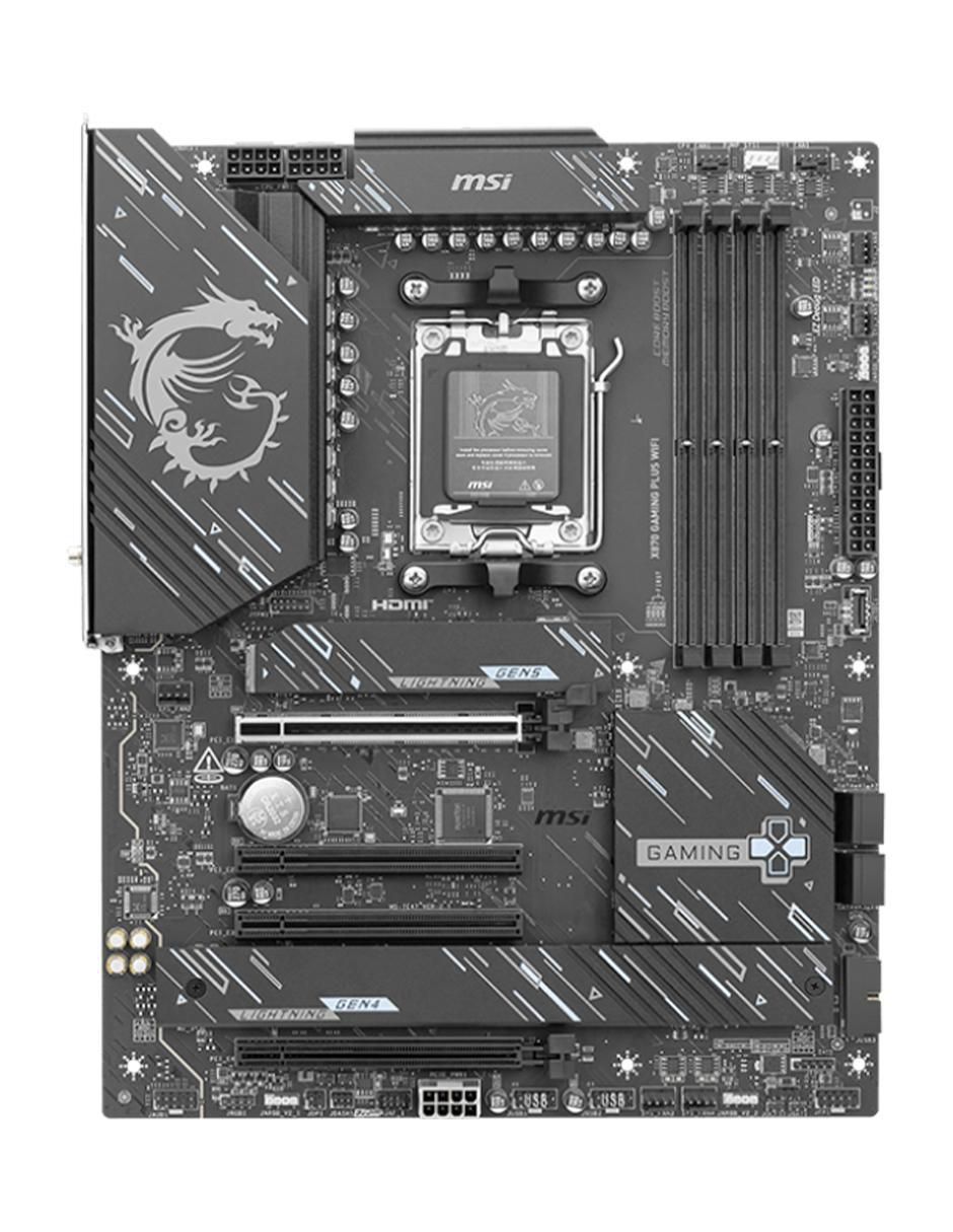Tarjeta madre X870 Gaming Plus compatible con procesador AMD