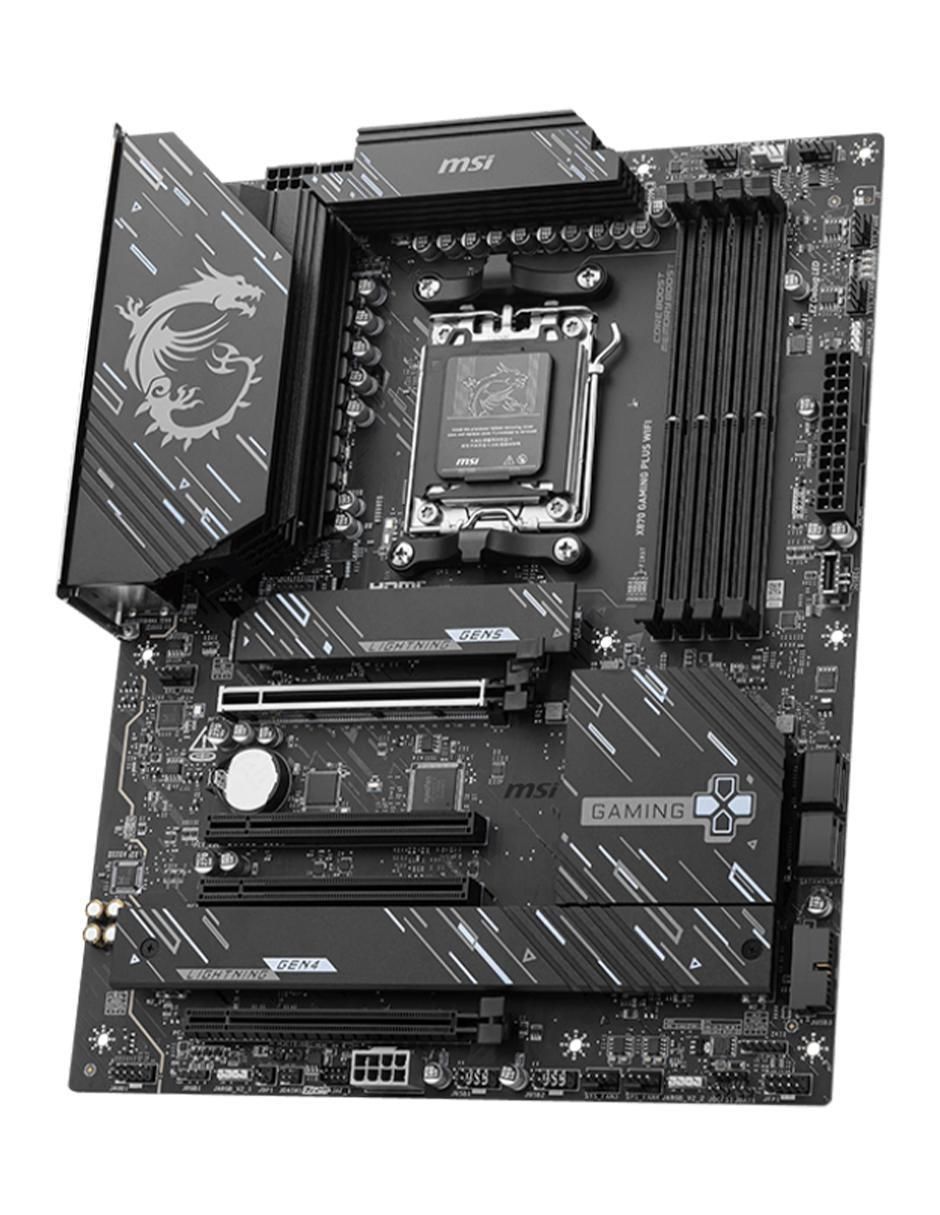 Tarjeta madre X870 Gaming Plus compatible con procesador AMD 3