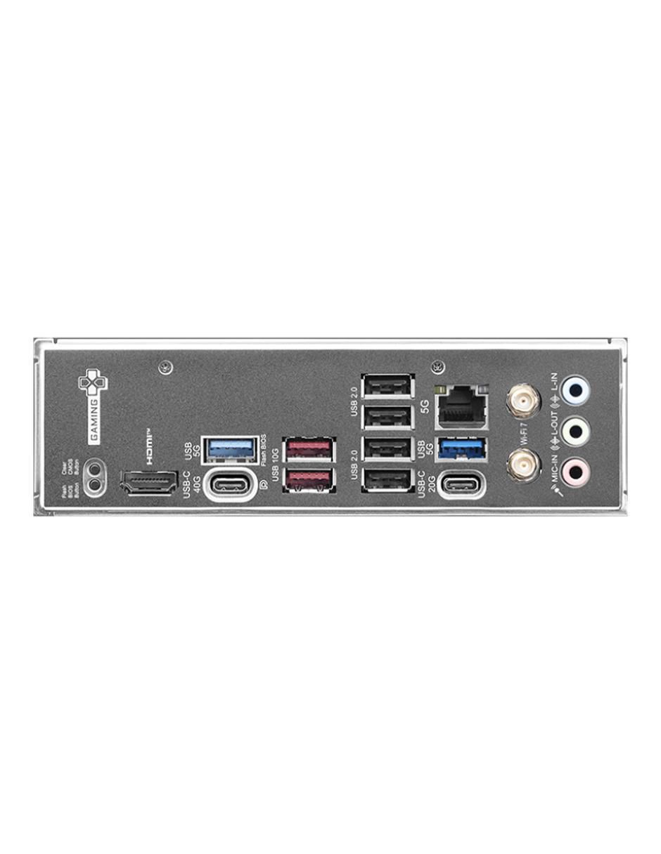 Tarjeta madre X870 Gaming Plus compatible con procesador AMD 4