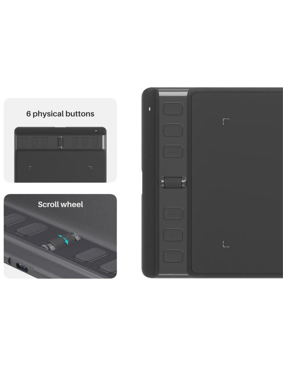 Tableta gráfica Inspiroy Small HD+ 2