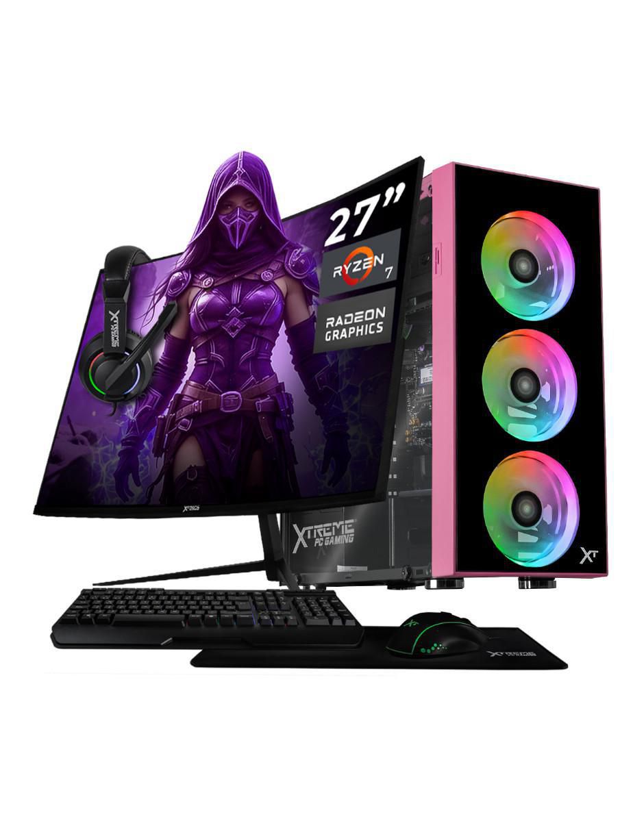 Computadora gamer XTPCR732GB5780MMDP 27 pulgadas Full HD AMD Ryzen 7 AMD Radeon 780M 16 GB RAM 500 GB SSD Computadora gamer XTPCR732GB5780MMDP 27 pulgadas Full HD AMD Ryzen 7 AMD Radeon 780M 16 GB RAM 500 GB SSD
