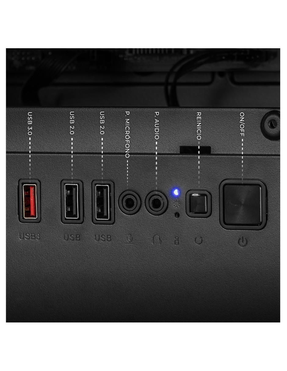 Computadora gamer XTPCR732GB5780MMDMB 27 pulgadas Full HD AMD Ryzen 7 AMD Radeon 780M 16 GB RAM 500 GB SSD 3
