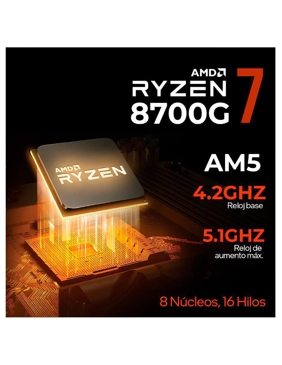 Computadora gamer XTPCR732GB5780MMDMB 27 pulgadas Full HD AMD Ryzen 7 AMD Radeon 780M 16 GB RAM 500 GB SSD 6