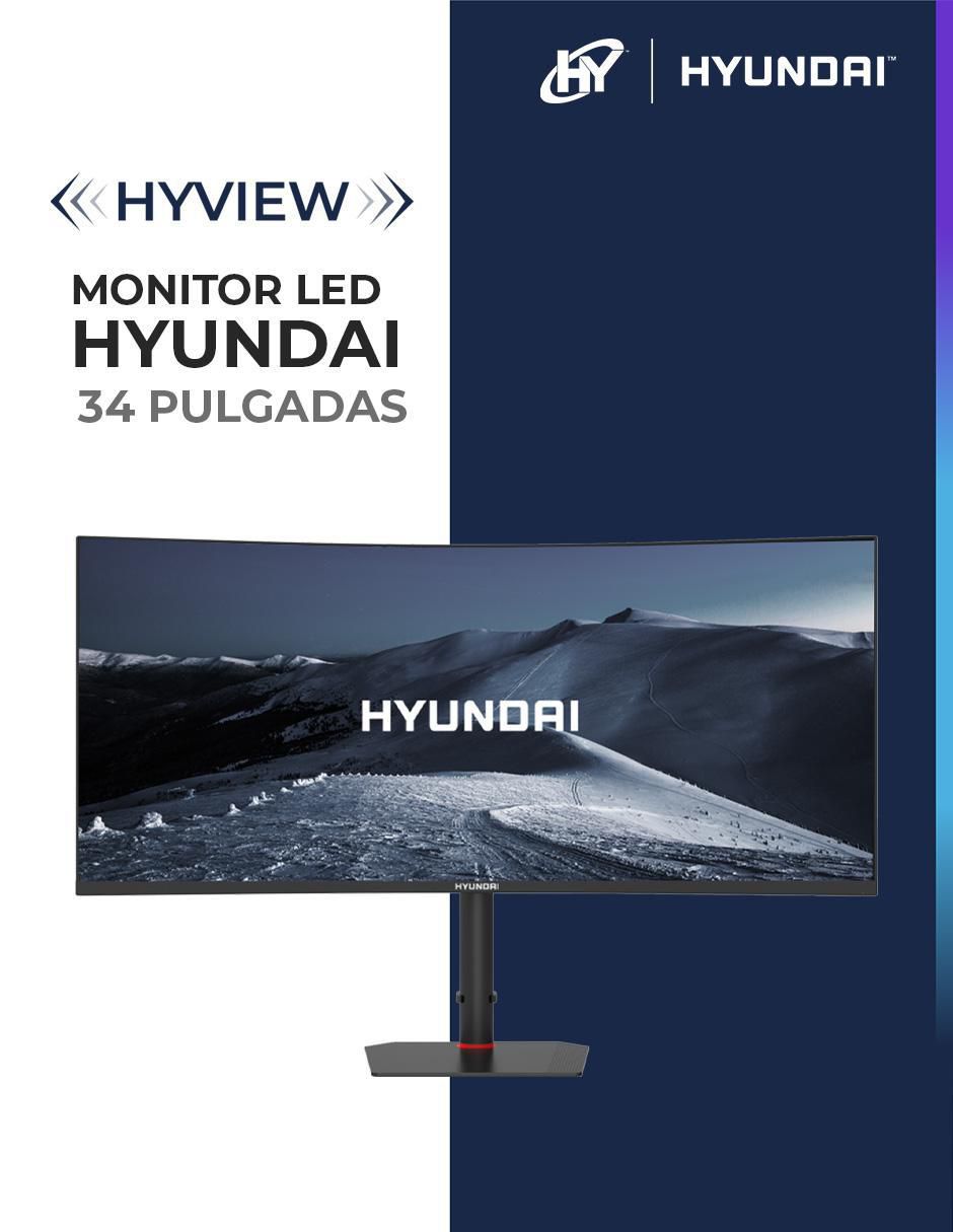 Monitor gamer standard UWQHD 34 pulgadas HY View 34 2