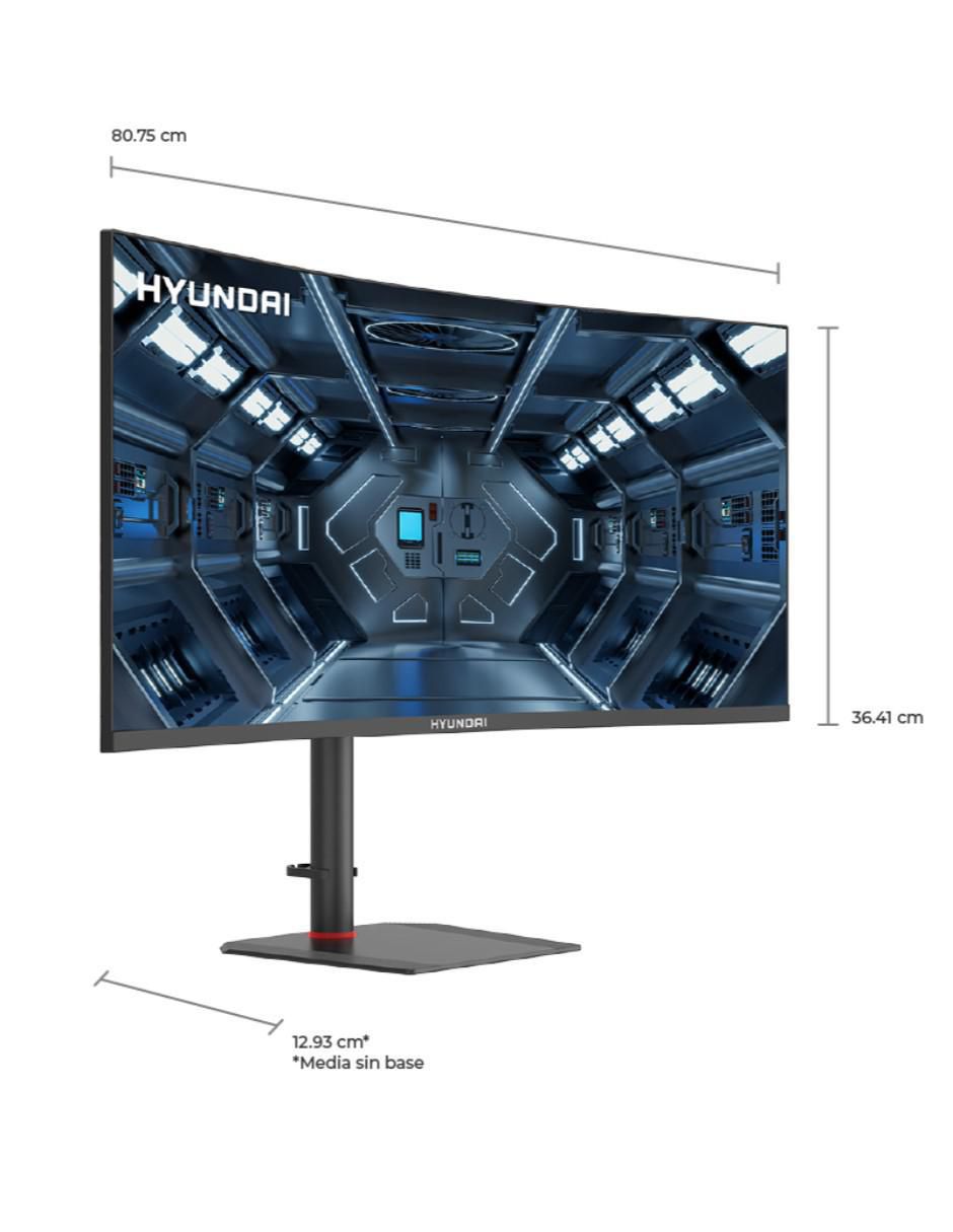 Monitor gamer standard UWQHD 34 pulgadas HY View 34 6
