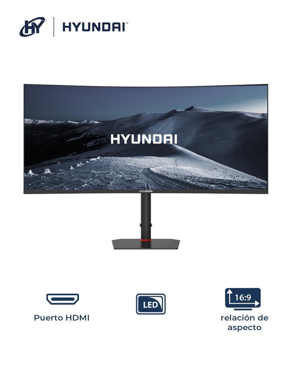 Monitor gamer standard UWQHD 34 pulgadas HY View 34 3