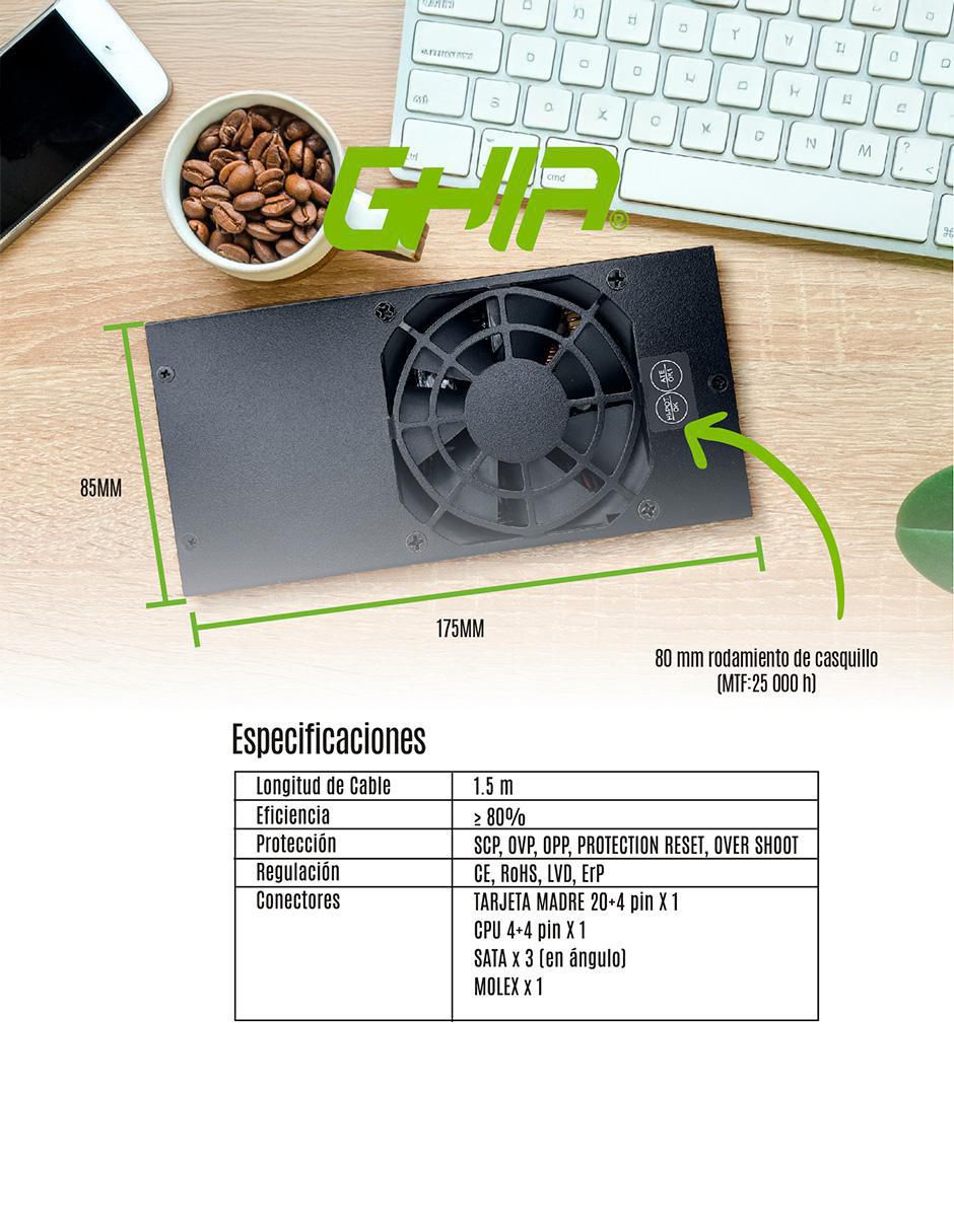 Fuente de poder gfp300b1n 6