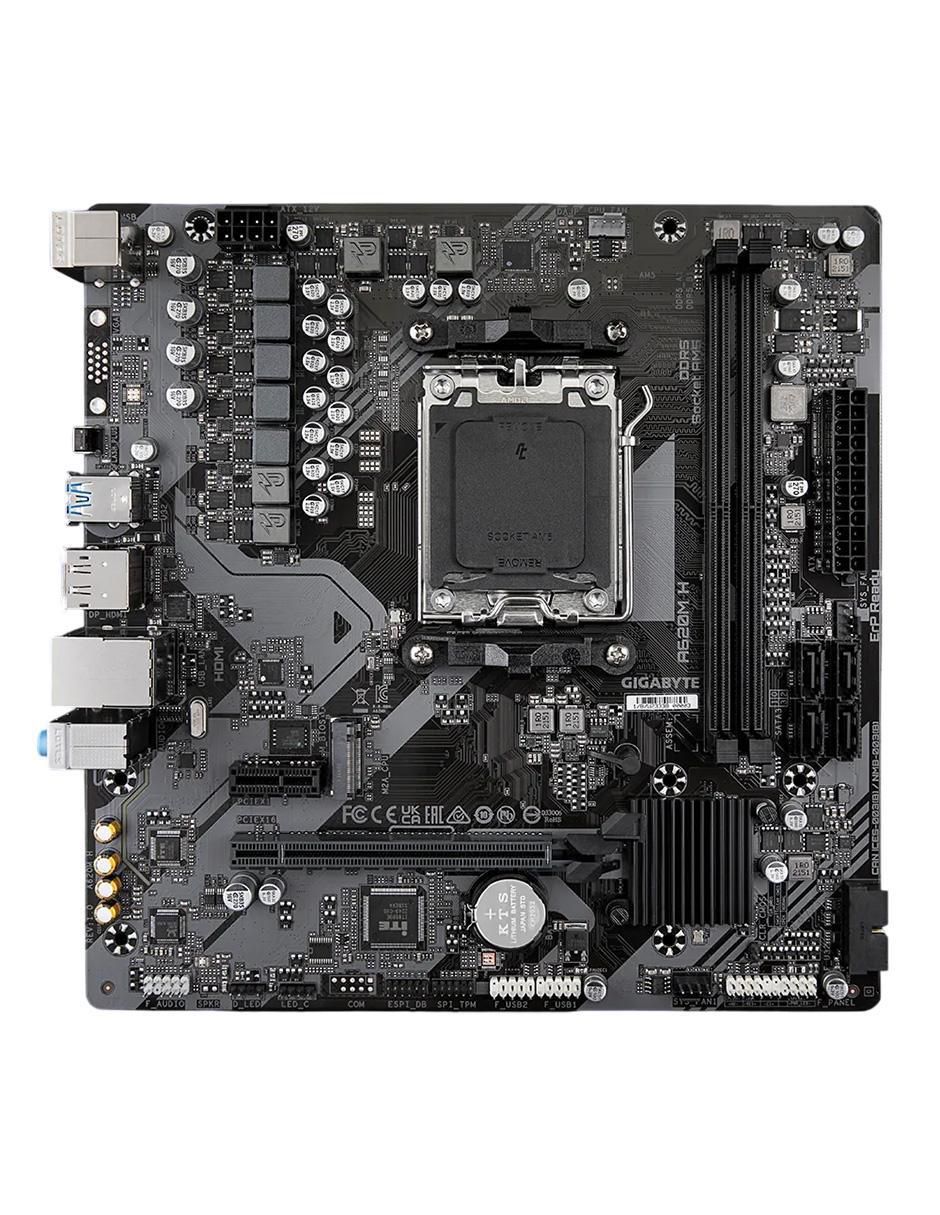 Tarjeta madre A620M H V2 AM5 compatible con procesador AMD