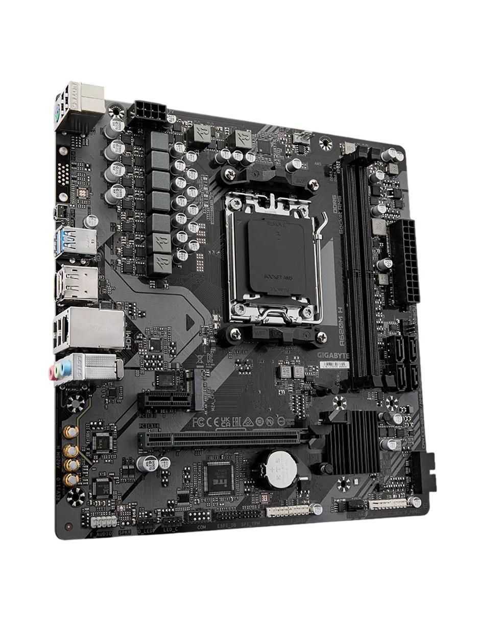 Tarjeta madre A620M H V2 AM5 compatible con procesador AMD 2