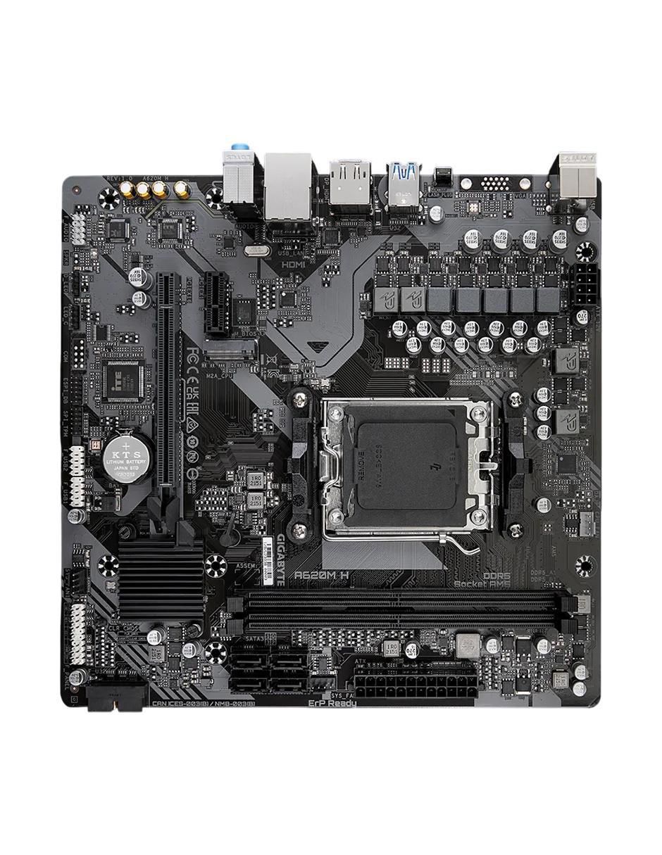 Tarjeta madre A620M H V2 AM5 compatible con procesador AMD 3
