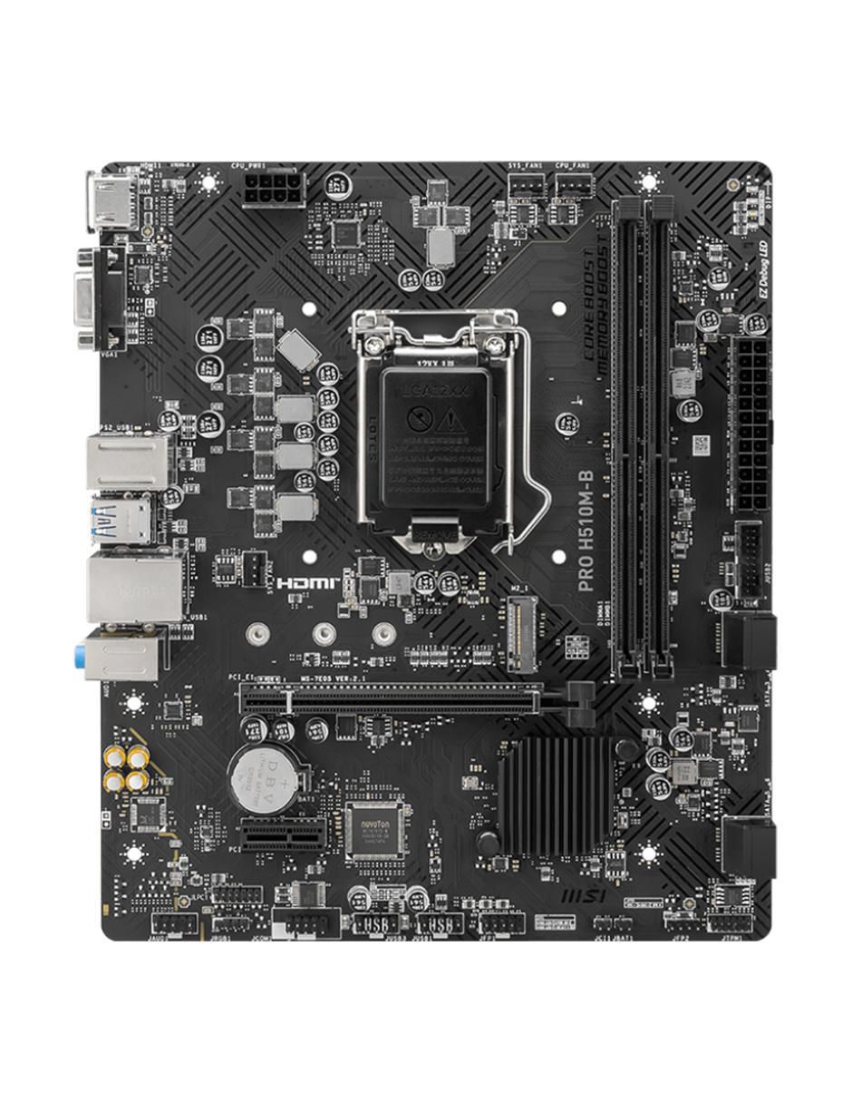 Tarjeta madre Pro H510M-B II compatible con procesador Intel Tarjeta madre Pro H510M-B II compatible con procesador Intel