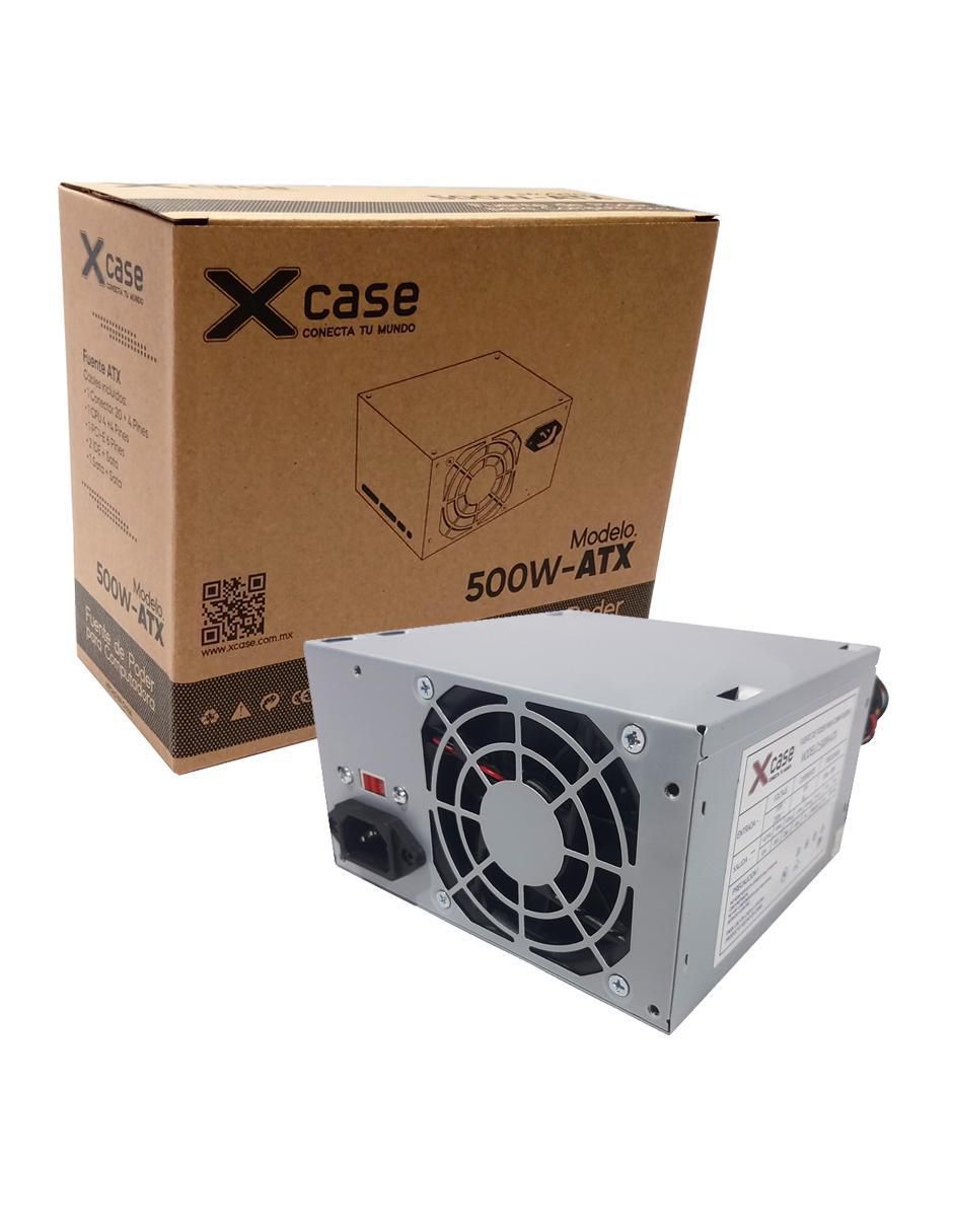 Fuente de poder Atx de 500 Watts larga Fuente de poder Atx de 500 Watts larga