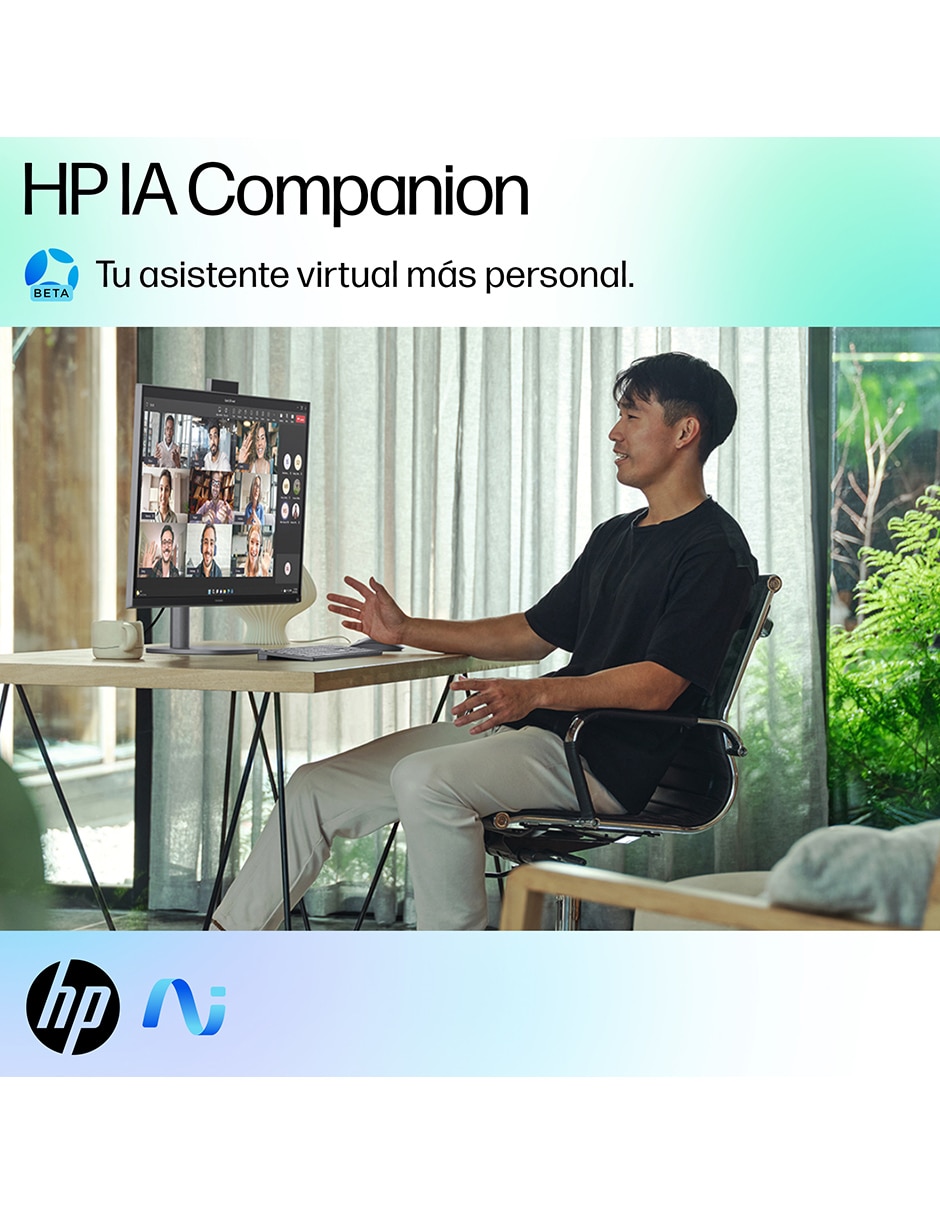 Computadora all in one OmniStudio X AIO 32-C0000LA 31.5 pulgadas 4K/UHD Intel core ultra 7 NVIDIA GeForce RTX 4050 16 GB RAM 1 TB SSD 12