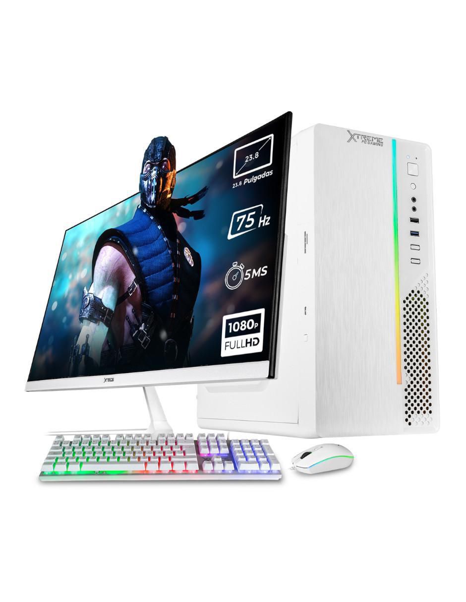 Computadora gamer XTPCI516GBHD730MUW 23.8 pulgadas Full HD Intel Core i5 Intel UHD Graphics 730 16 GB RAM 500 GB SSD Computadora gamer XTPCI516GBHD730MUW 23.8 pulgadas Full HD Intel Core i5 Intel UHD Graphics 730 16 GB RAM 500 GB SSD
