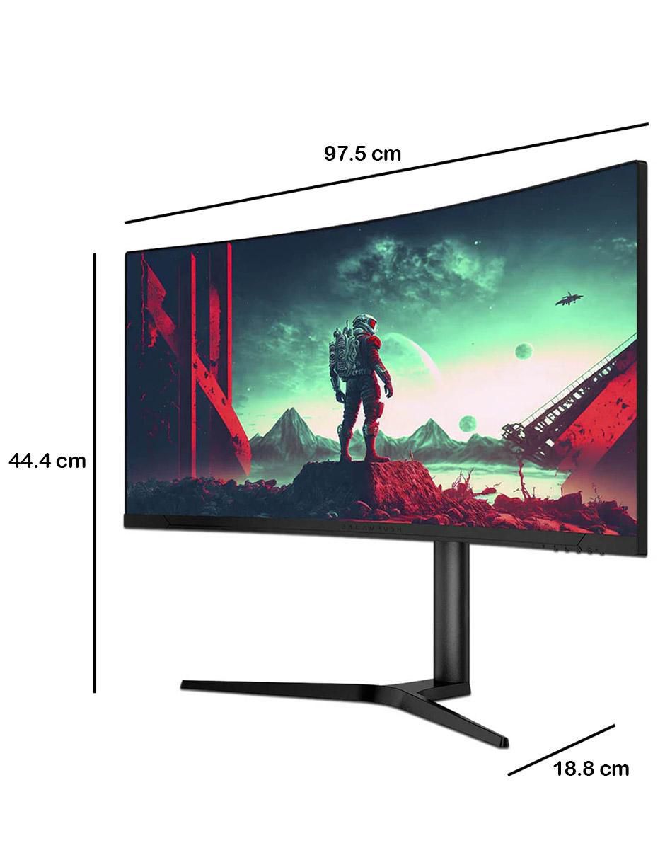 Monitor gamer Extreme Earth Plus MGM34C standard WQHD 34 pulgadas BR-939416 3