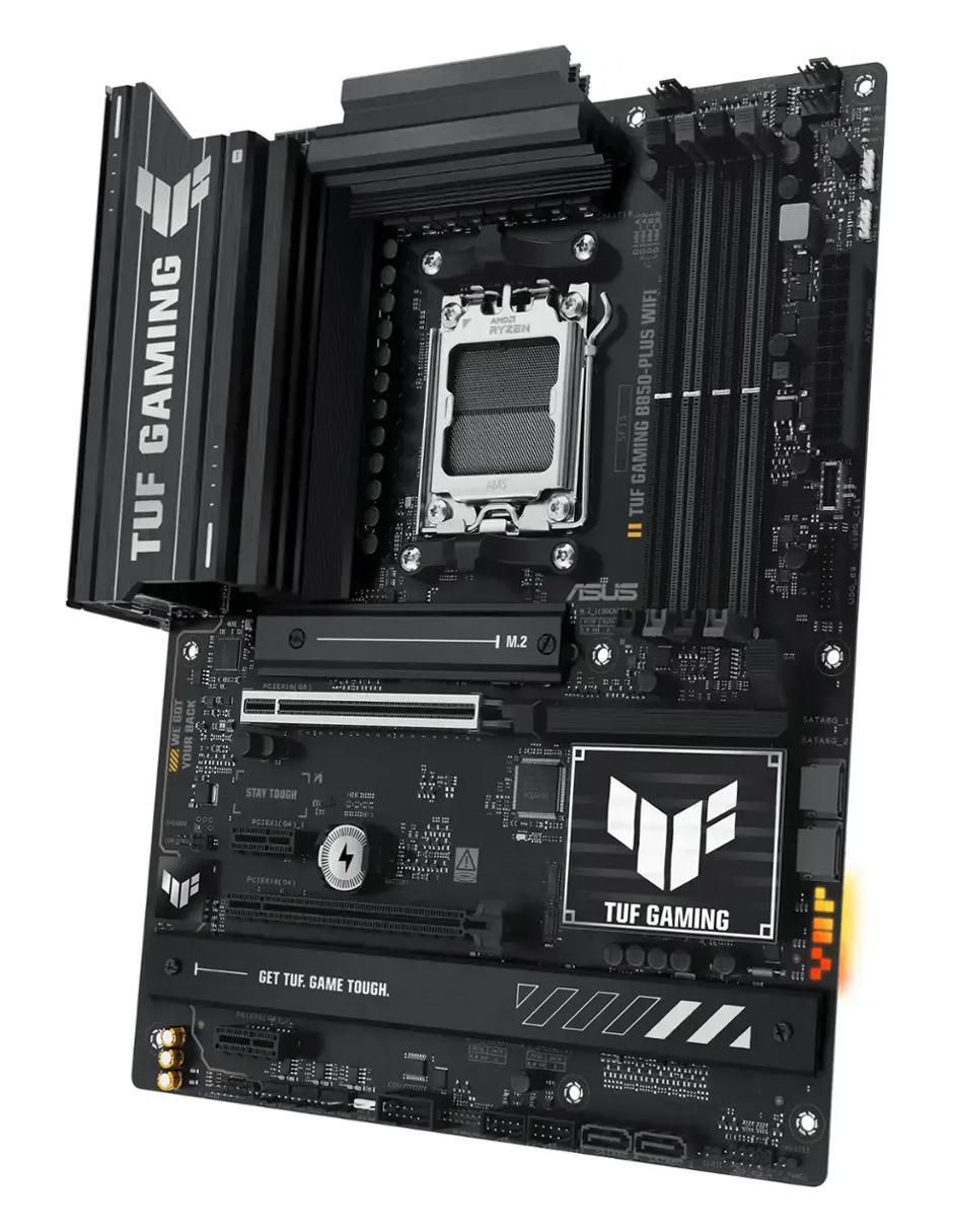 Tarjeta madre TUF B850-Plus Gaming con procesador AMD 3