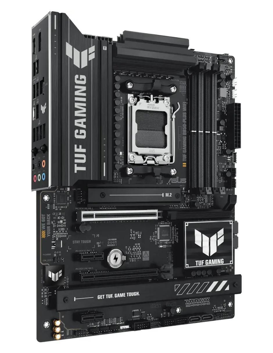 Tarjeta madre TUF B850-Plus Gaming con procesador AMD 4