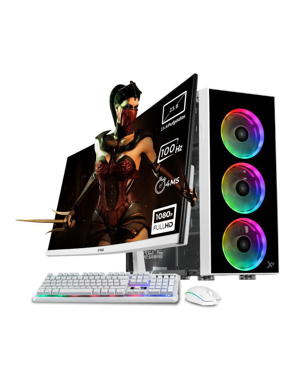Computadora gamer XTPCR716GBRENOIRMCDW 23.8 pulgadas Full HD AMD Ryzen 7 AMD Radeon Graphics 16 GB RAM 1 TB SSD