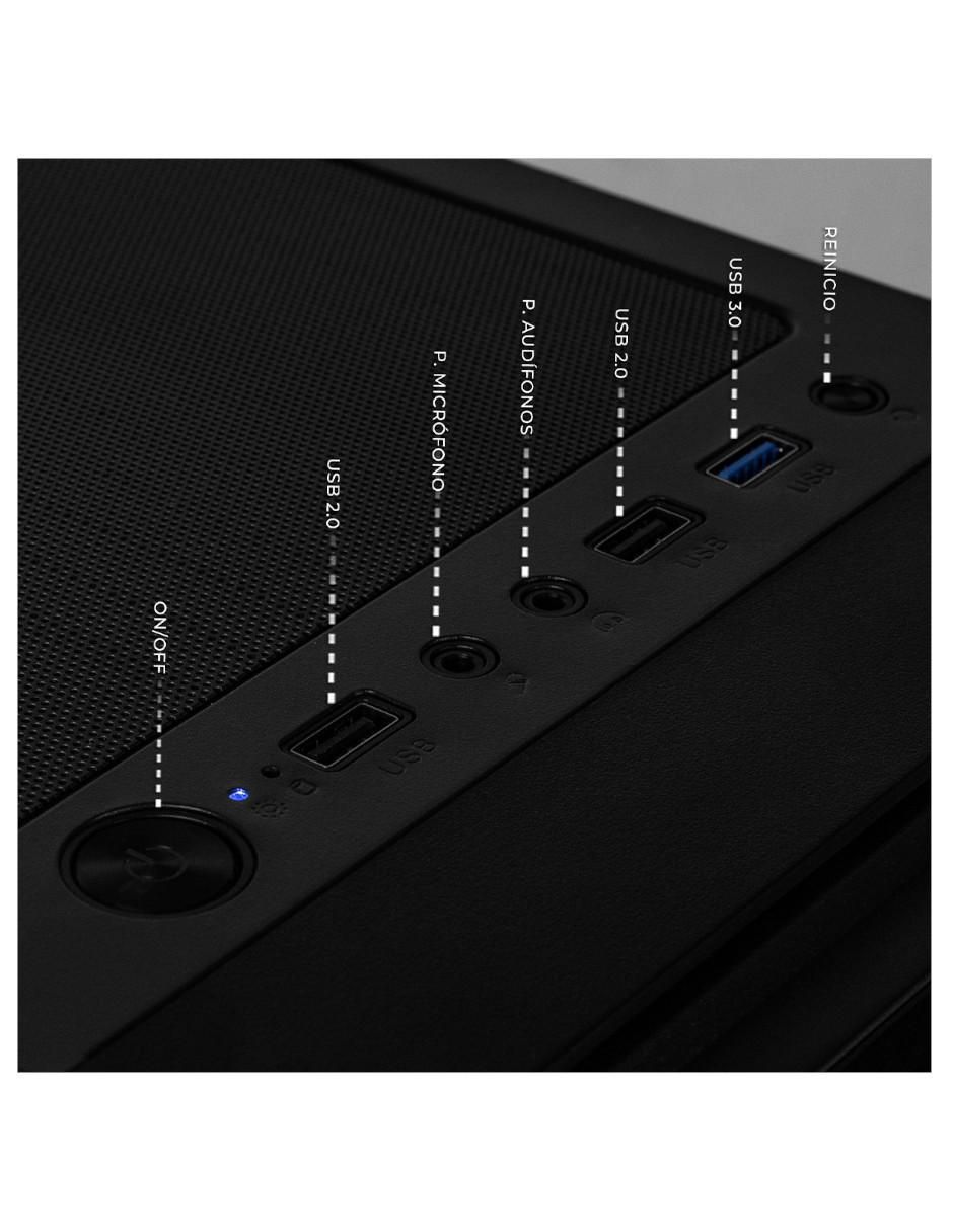 Computadora gamer XTPCR716GBRENOIRMCDB 23.8 pulgadas full hd amd ryzen 7 amd radeon graphics 16 gb ram 1 tb ssd 3