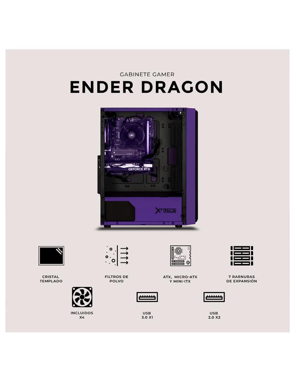 Gabinete Minecraft Ender Dragon 6