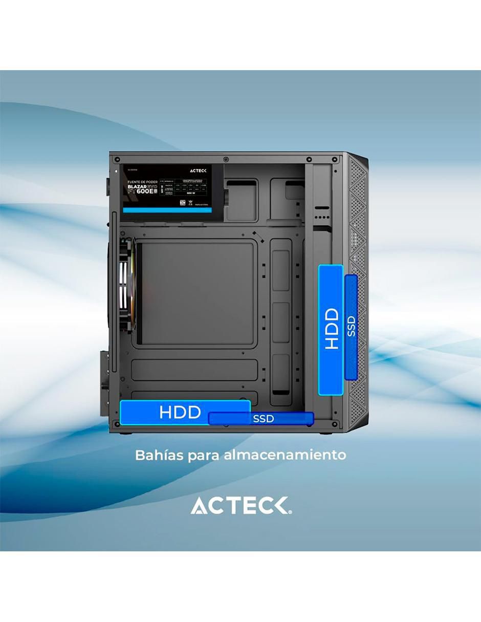Gabinete acteck doom pro mesh gi730m