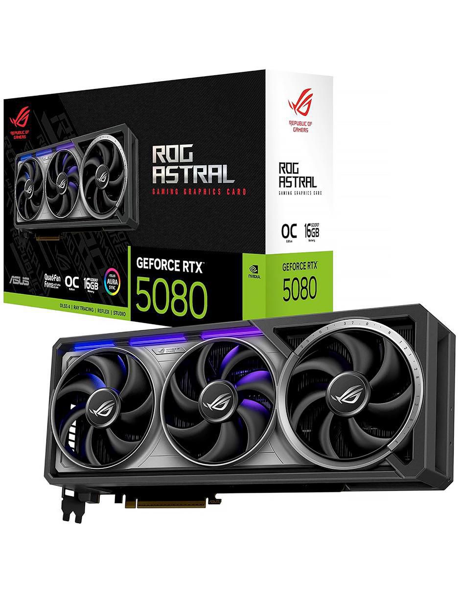 Tarjeta de video Rog Astral RTX 5080 OC