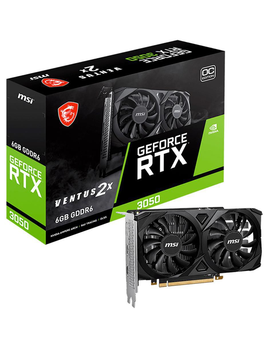 Tarjeta de video RTX 3050 Ventus 2X OC