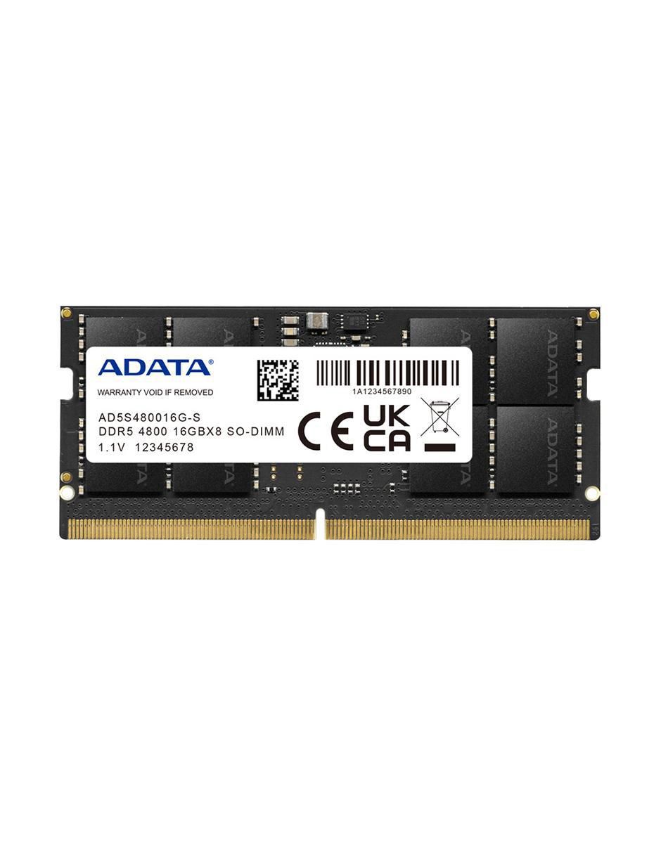 Memoria RAM SO-DIMM DDR5 16 GB 4800 Memoria RAM SO-DIMM DDR5 16 GB 4800