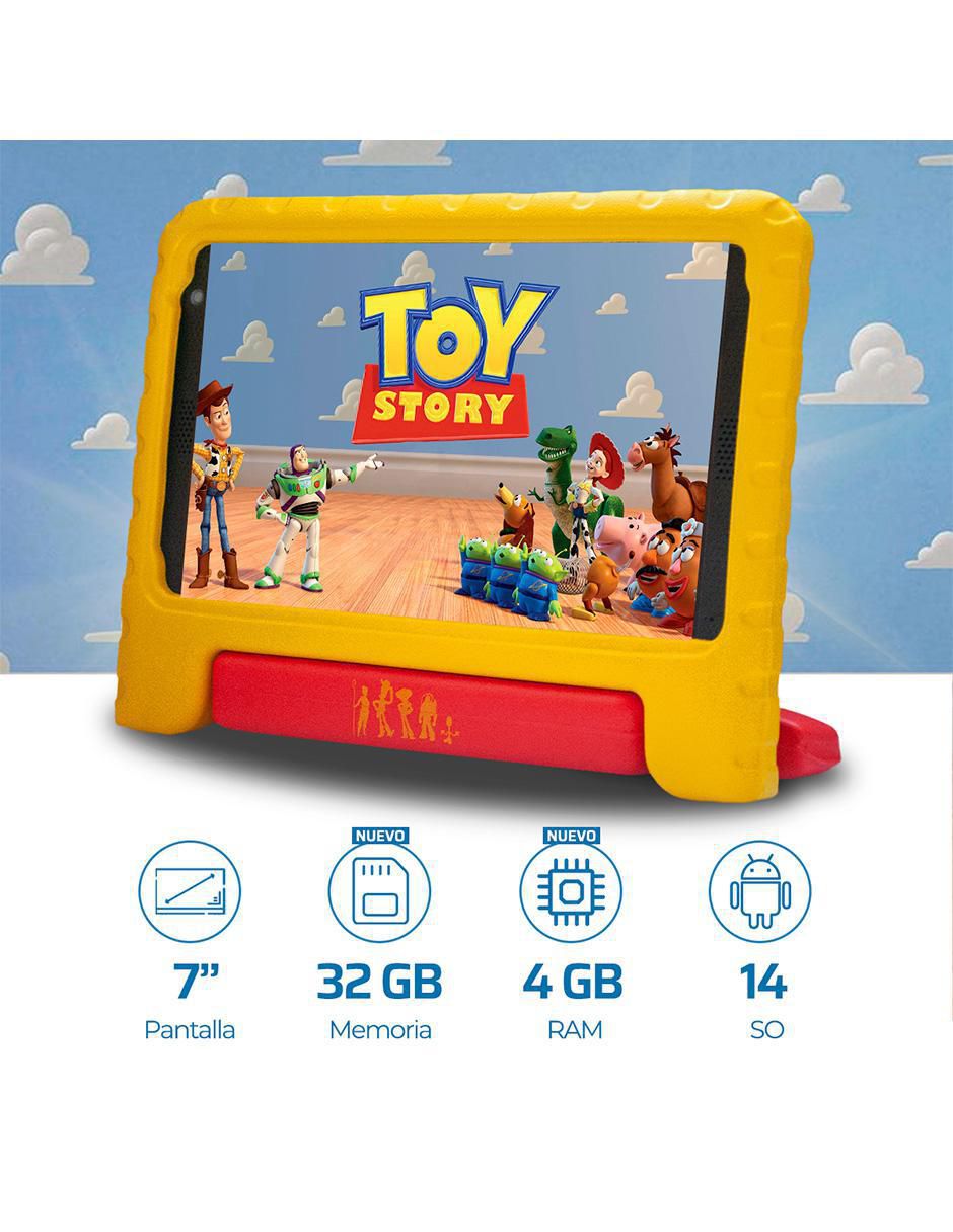 Tablet ToyStory Kit 7 pulgadas 32 GB de 4 GB RAM 3