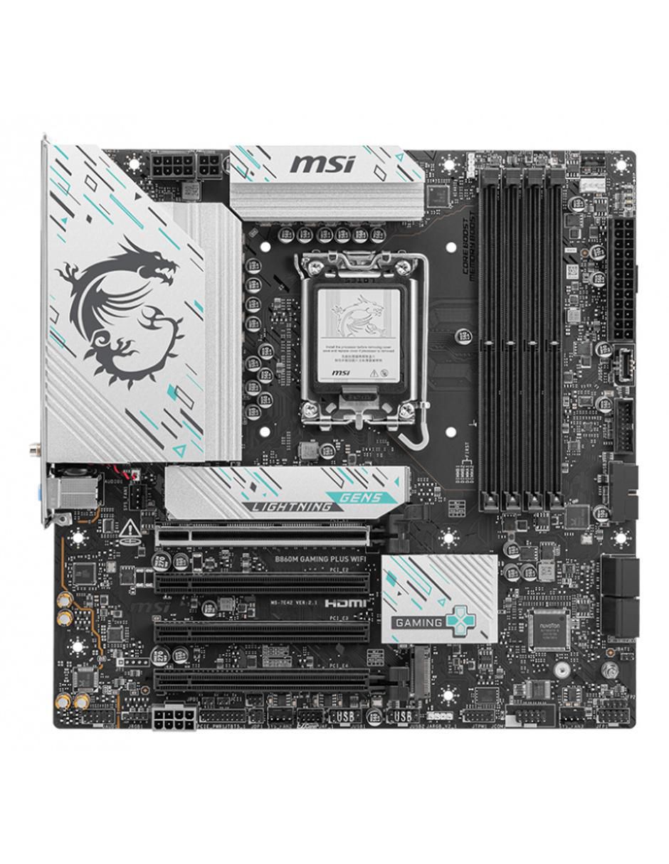 Tarjeta madre B860M Gaming Plus compatible con procesador Intel