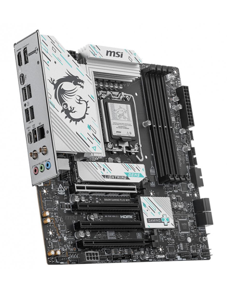 Tarjeta madre B860M Gaming Plus compatible con procesador Intel 2