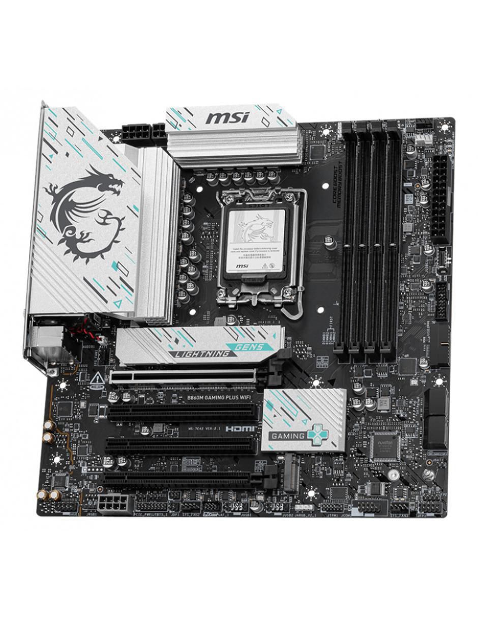 Tarjeta madre B860M Gaming Plus compatible con procesador Intel 3