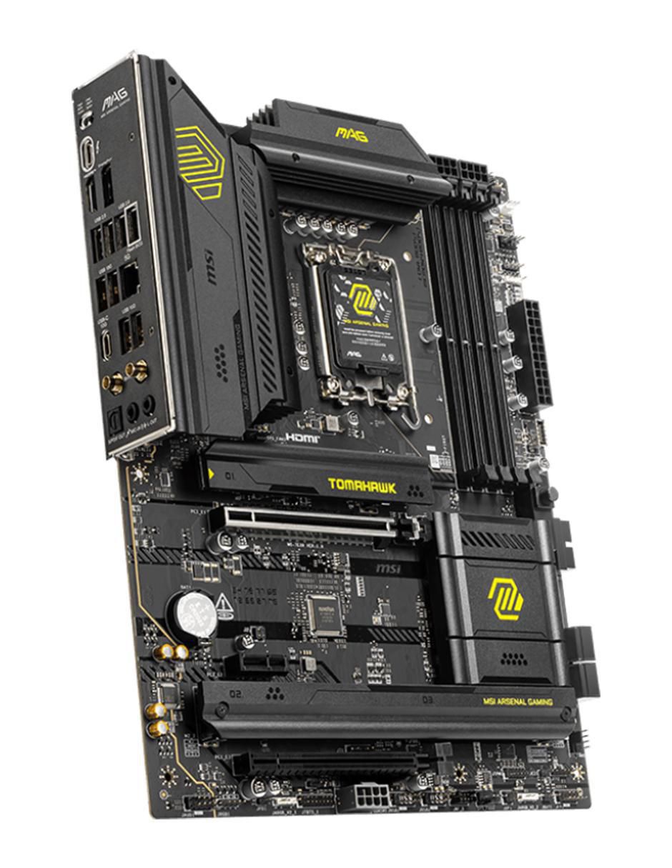 Tarjeta madre B860 Tomahawk Wifi con procesador Intel 3