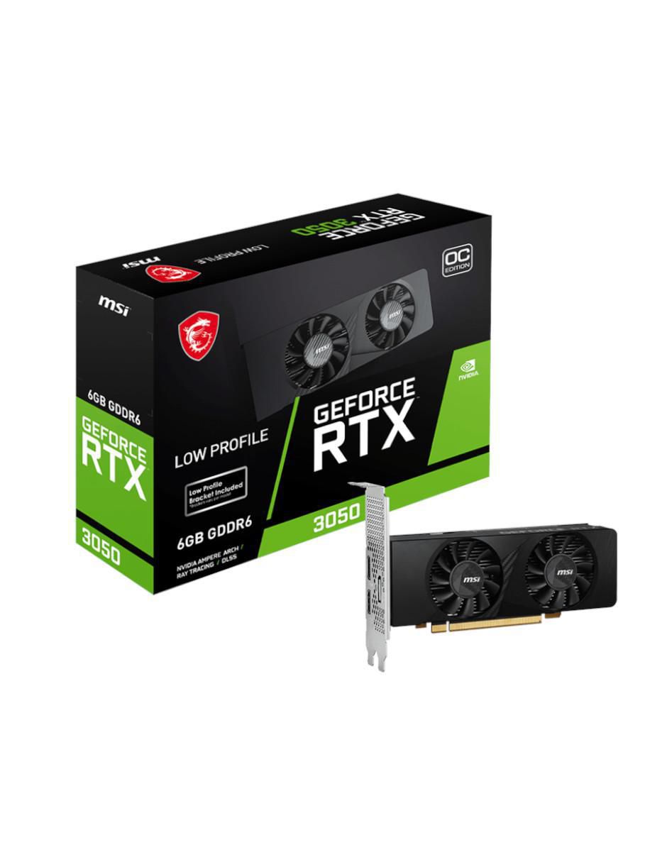 Tarjeta de video Rtx 3050 Lp 6g oc