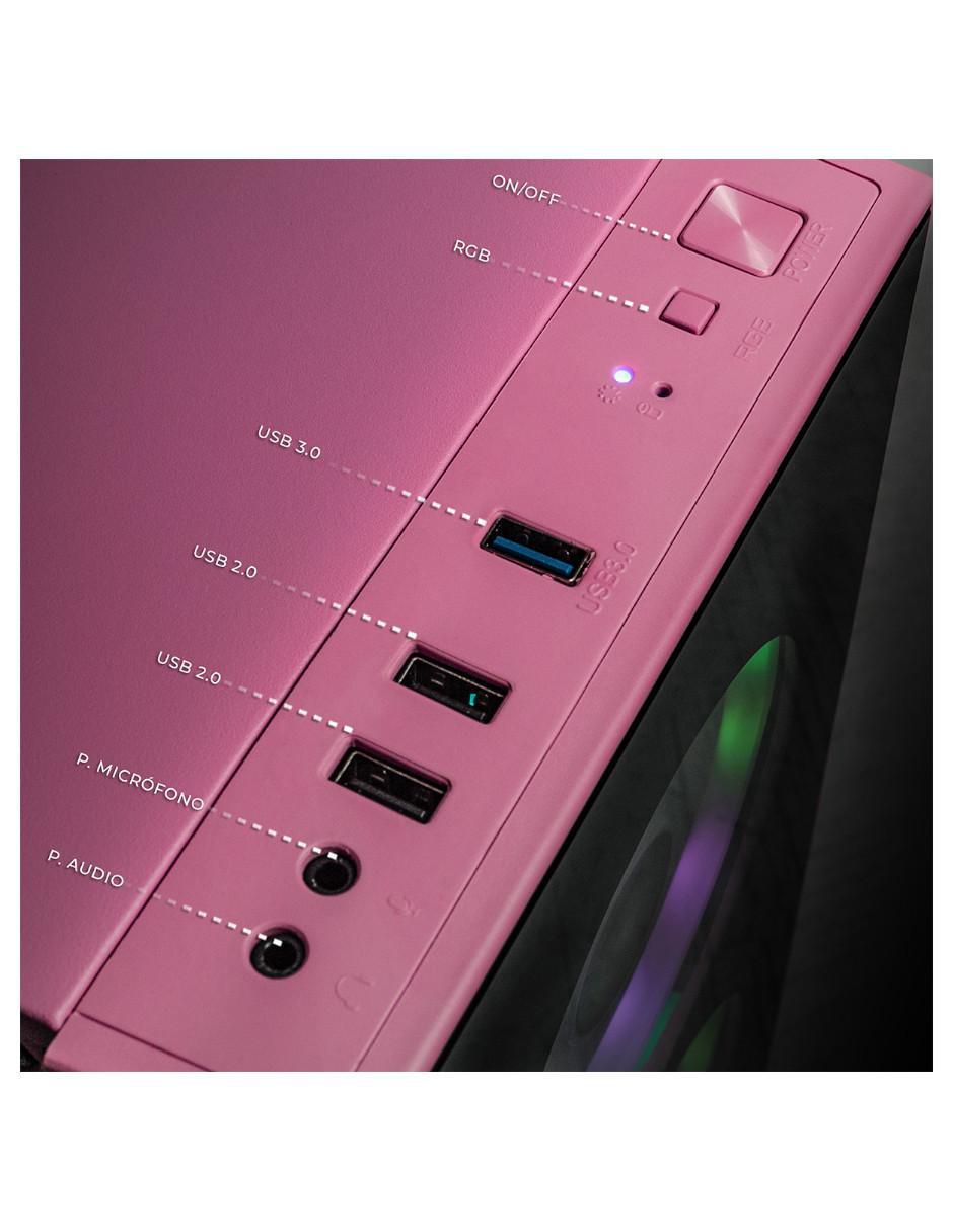 Computadora gamer XTPCR516GB3050DP AMD Ryzen 5 NVIDIA GeForce RTX 3050 16 GB RAM 1 TB SSD 3