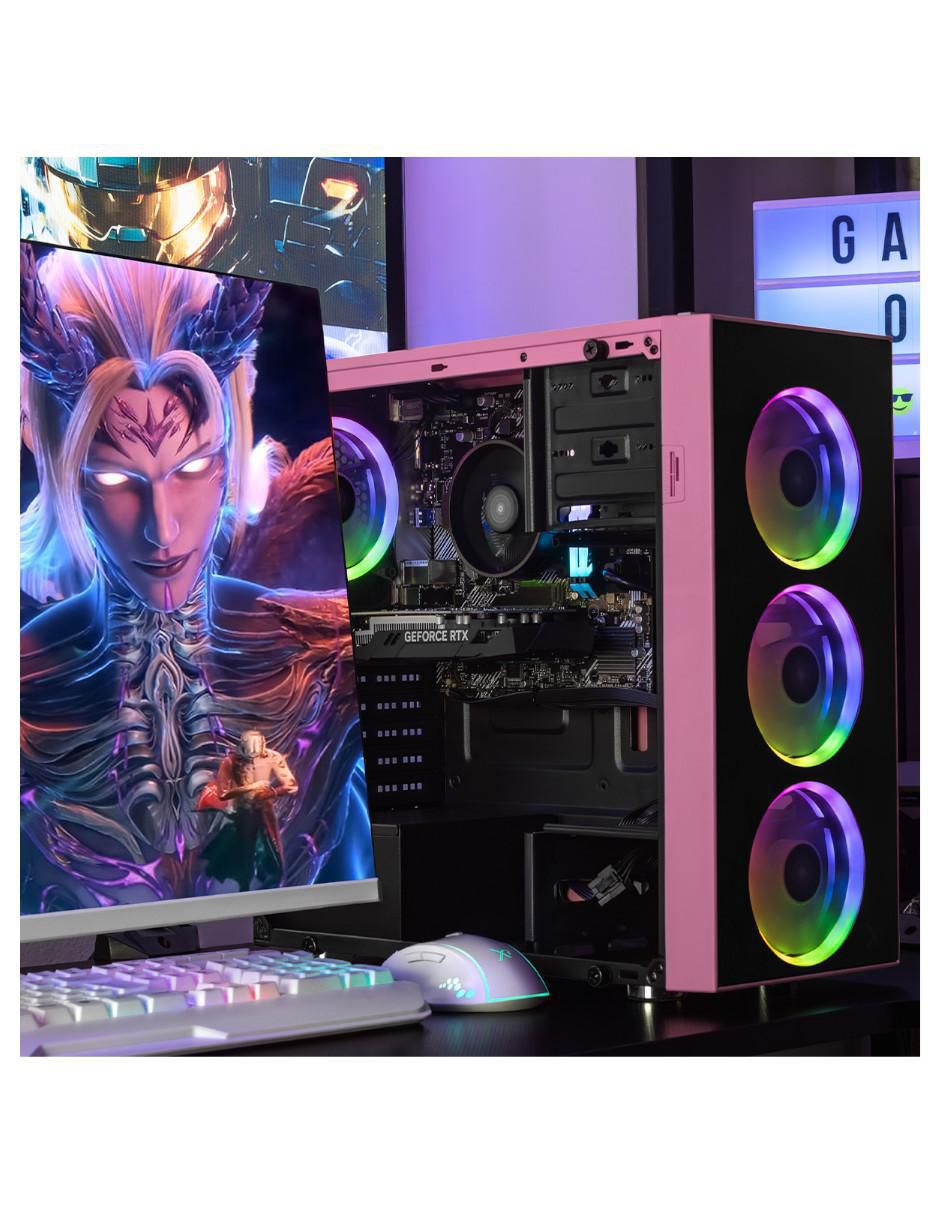 Computadora gamer XTPCR516GB3050DP AMD Ryzen 5 NVIDIA GeForce RTX 3050 16 GB RAM 1 TB SSD 4