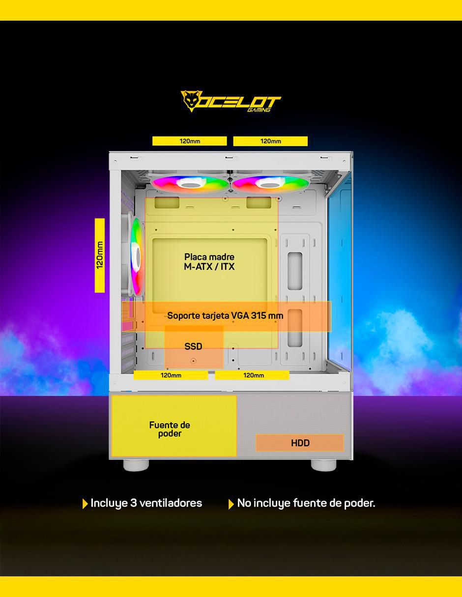 Gabinete Glass EW7 9