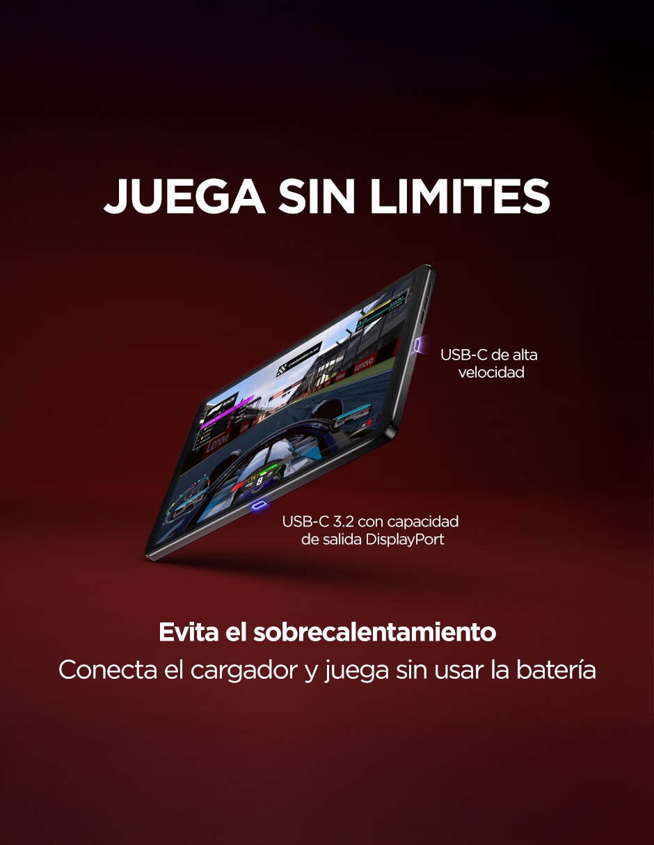 Tablet Legion Tab 7 pulgadas 256 GB de 12 GB RAM 3