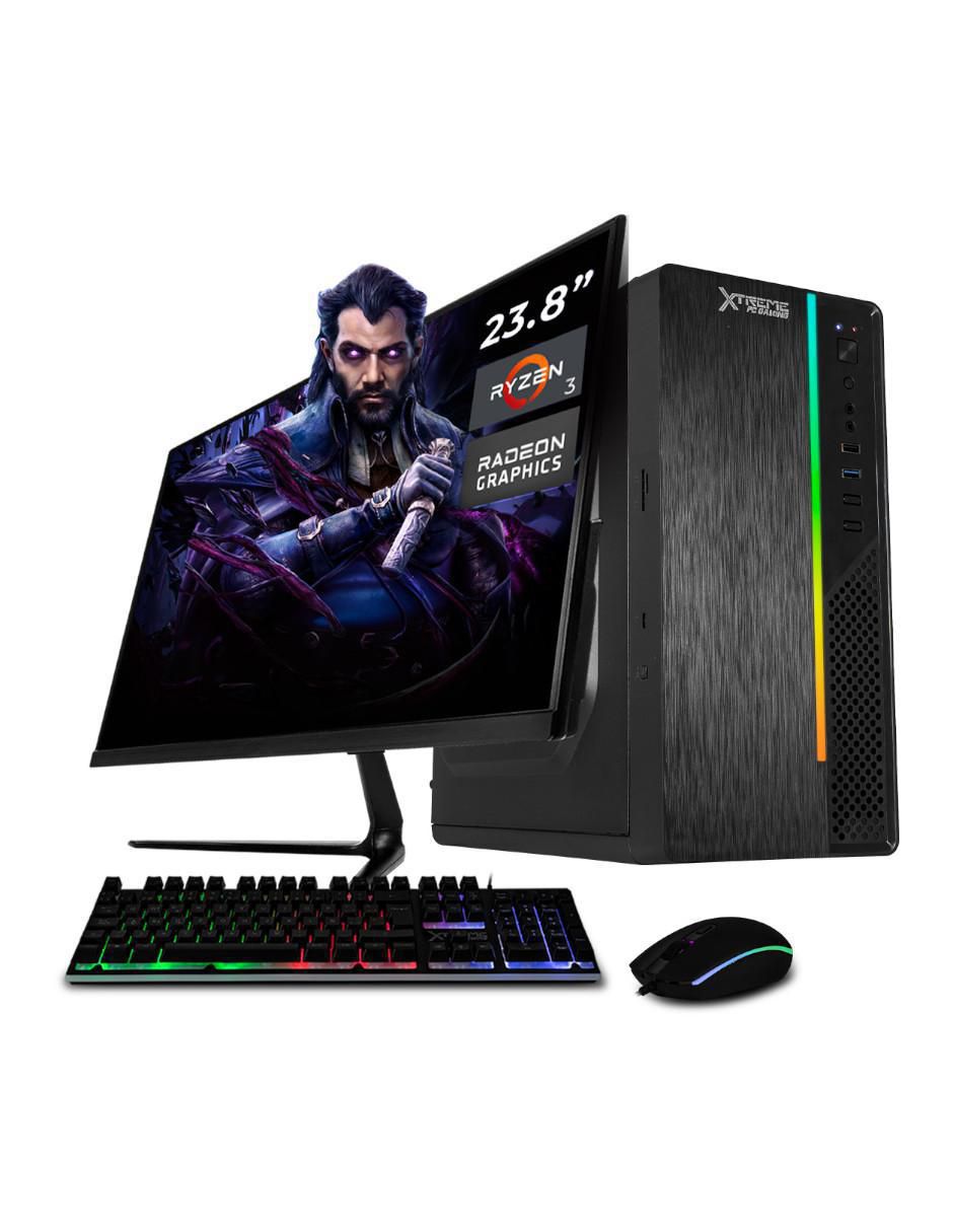Computadora gamer XTPCR316GBVEGA8MUB 23.8 pulgadas Full HD AMD Ryzen 3 AMD Radeon Vega 8 16 GB RAM 500 GB SSD Computadora gamer XTPCR316GBVEGA8MUB 23.8 pulgadas Full HD AMD Ryzen 3 AMD Radeon Vega 8 16 GB RAM 500 GB SSD
