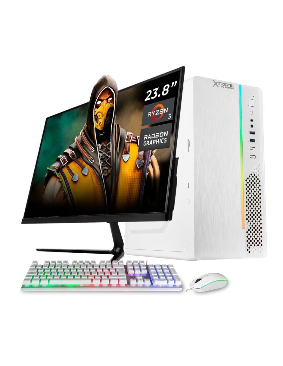 Computadora gamer XTPCR316GBVEGA8MUW 23.8 pulgadas Full HD AMD Ryzen 3 AMD Radeon Vega 8 16 GB RAM 500 GB SSD Computadora gamer XTPCR316GBVEGA8MUW 23.8 pulgadas Full HD AMD Ryzen 3 AMD Radeon Vega 8 16 GB RAM 500 GB SSD